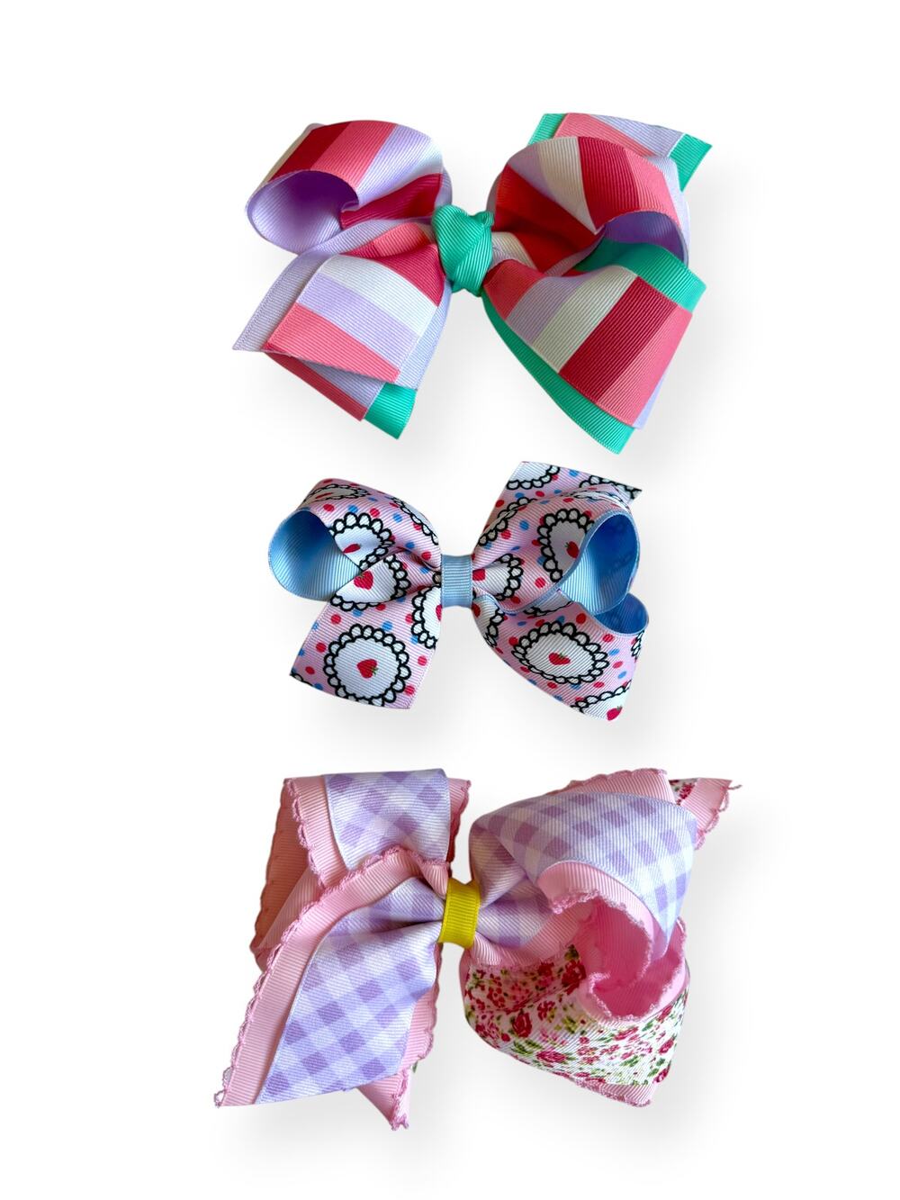 Matilda Jane Hair Bow Bundle Grosgrain Ribbon Girls